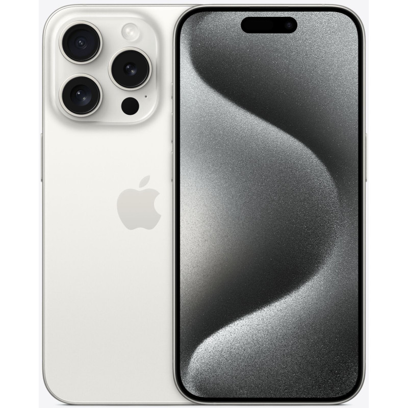 iPhone 15 PRO MAX 256 GB Titanio White A++ Batt. 100%