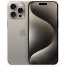 iPhone 15 PRO MAX 256 GB Titanio Naturale A++ Batt. 100%